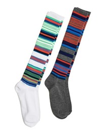 ✨新品未使用✨【ファセッタズム】24ssボーダーソックス2個セット（計4足） 81658186b_b_06_215.jpg