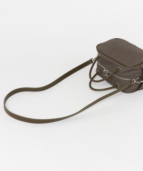 RODE SKO（ロデスコ）の「hun RODESKO　Marbling boston（ボストンバッグ・レディース・ホワイト系その他/ブラウン系その他・ONE）」の13枚目の写真