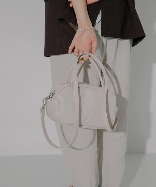 RODE SKO（ロデスコ）の「hun RODESKO　Marbling boston（ボストンバッグ・レディース・ホワイト系その他/ブラウン系その他・ONE）」の17枚目の写真