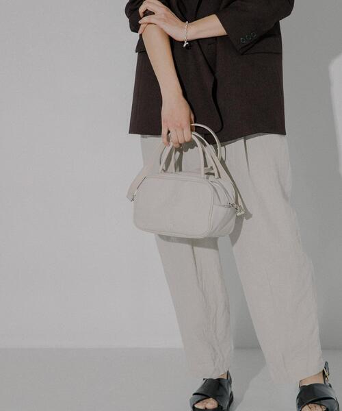 RODE SKO（ロデスコ）の「hun RODESKO　Marbling boston（ボストンバッグ・レディース・ホワイト系その他/ブラウン系その他・ONE）」の18枚目の写真