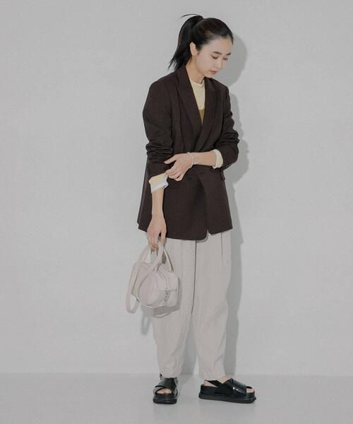 RODE SKO（ロデスコ）の「hun RODESKO　Marbling boston（ボストンバッグ・レディース・ホワイト系その他/ブラウン系その他・ONE）」の20枚目の写真