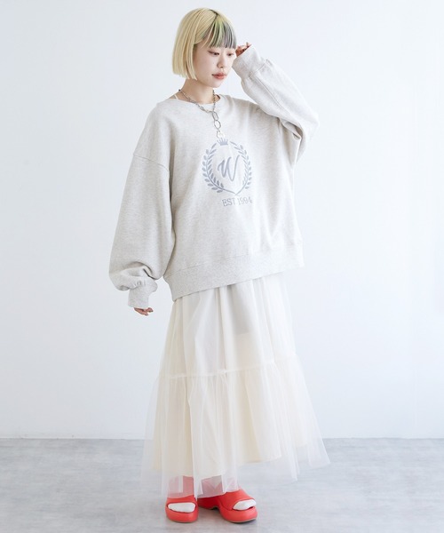 w closet（ダブルクローゼット）の「厚底ミュールサンダル（サンダル・レディース・ピンク/オフホワイト/ブラック・M/L）」の12枚目の写真