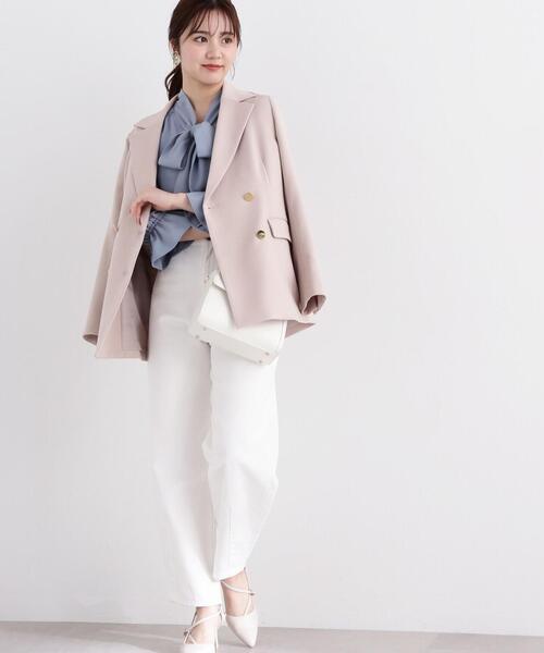 PROPORTION BODY DRESSING(プロポーションボディドレッシング)の「ボウタイブラウス / 1214110307(シャツ/ブラウス・レディース・ブラック/ブルー/オフホワイト/ホワイト・MEDIUM/SMALL)」の19枚目の写真