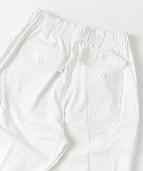 URBAN RESEARCH DOORS（アーバンリサーチドアーズ）の「センタープレスカーゴパンツ（カーゴパンツ・レディース・ネイビー/オフホワイト・MEDIUM/SMALL）」の18枚目の写真