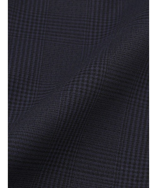Perfect Suit FActory（パーフェクトスーツファクトリー）の「軽量プチプラセットアップ　パンツ　チェック　グレー/ネイビー（スラックス・メンズ・ネイビー/ライトグレー・M/L/LL/S/SS）」の3枚目の写真