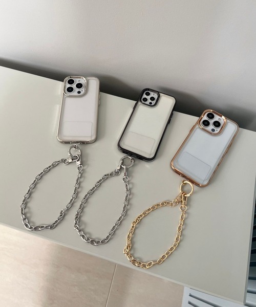 Me%(ミィパーセント)の「【ストラップシート付き】2SETフリルモバイルストラップ 111617(スマホグッズ・レディース・ブラック/ベージュ/アイボリー/シルバー・FREE)」の5枚目の写真