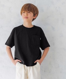 coca（coca） | キッズ ポケット付きビッグコットンTシャツ(Tシャツ/カットソー)