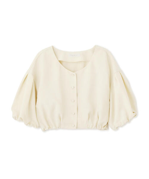 PROPORTION BODY DRESSING（プロポーションボディドレッシング）の「ショート丈バルーンブラウス / 1214110407（シャツ/ブラウス・レディース・ホワイト系その他/ブラック/ブルー・SMALL/MEDIUM）」の13枚目の写真