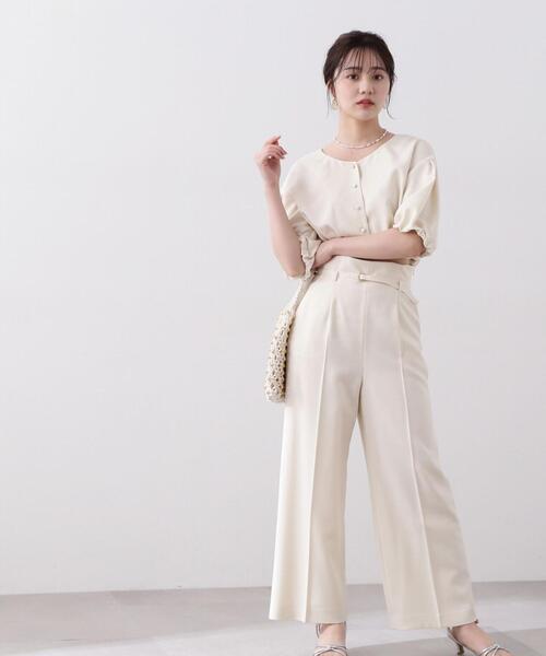 PROPORTION BODY DRESSING（プロポーションボディドレッシング）の「ショート丈バルーンブラウス / 1214110407（シャツ/ブラウス・レディース・ホワイト系その他/ブラック/ブルー・SMALL/MEDIUM）」の17枚目の写真