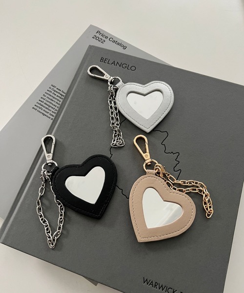 セール】ハートミラーチャーム 106350（キーホルダー）｜Me%（ミィ