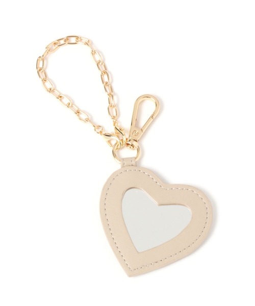 Me%（ミィパーセント）の「ハートミラーチャーム 106350（キーホルダー