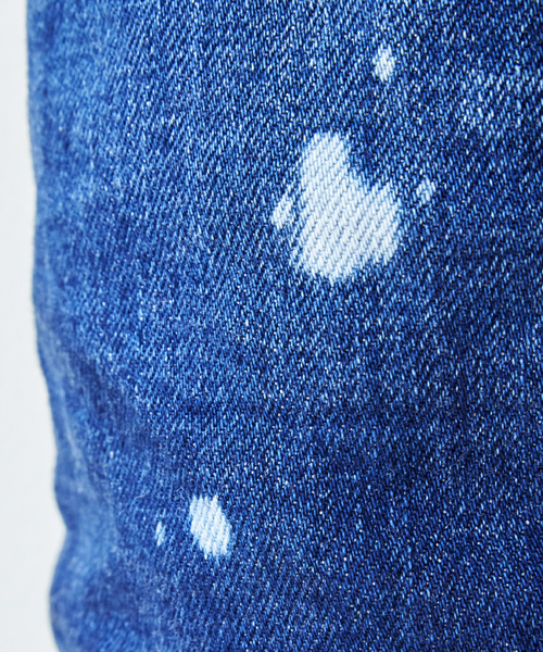 VERTEX & CO.（ヴァーテックスアンドコー）の「mp3832 - REPAIRED DAMAGE 5POCKET TAPERED DENIM PANTS MADE IN JAPAN　デニムパンツ（デニムパンツ・メンズ・インディゴブルー・1/3/2）」の16枚目の写真