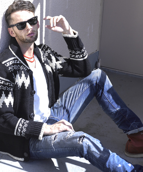 VERTEX & CO.（ヴァーテックスアンドコー）の「mp3832 - REPAIRED DAMAGE 5POCKET TAPERED DENIM PANTS MADE IN JAPAN　デニムパンツ（デニムパンツ・メンズ・インディゴブルー・1/3/2）」の14枚目の写真