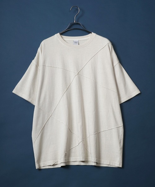 アダワス ADAWAS バックピンタック フレア Tシャツ 半袖