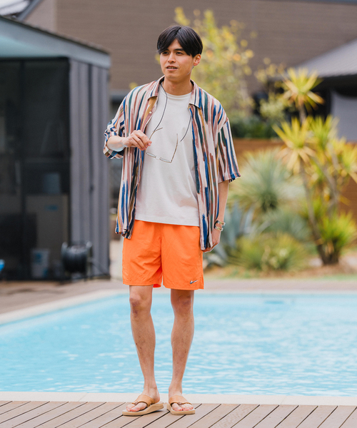 EDIFICE(エディフィス)の「【DEVEAUX / デヴォー】オールオーバープリント 半袖シャツ(シャツ/ブラウス・メンズ・ホワイト/ブルー系その他/ライトブルー/エメラルドブルー・SMALL/MEDIUM/LARGE)」の5枚目の写真