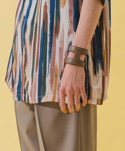 EDIFICE(エディフィス)の「【DEVEAUX / デヴォー】オールオーバープリント 半袖シャツ(シャツ/ブラウス・メンズ・ホワイト/ブルー系その他/ライトブルー/エメラルドブルー・SMALL/MEDIUM/LARGE)」の15枚目の写真