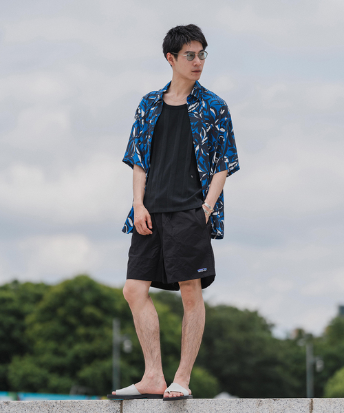 EDIFICE(エディフィス)の「【DEVEAUX / デヴォー】オールオーバープリント 半袖シャツ(シャツ/ブラウス・メンズ・ホワイト/ブルー系その他/ライトブルー/エメラルドブルー・SMALL/MEDIUM/LARGE)」の21枚目の写真