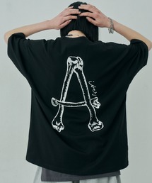 AIVER A刺繍S/S TEE