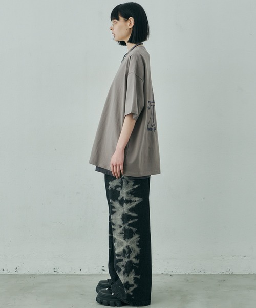 AIVER（アイバー）の「AIVER　A刺繍S/S TEE（Tシャツ/カットソー・メンズ・ホワイト/アッシュグレー/ブラック・SMALL/MEDIUM/LARGE）」の18枚目の写真