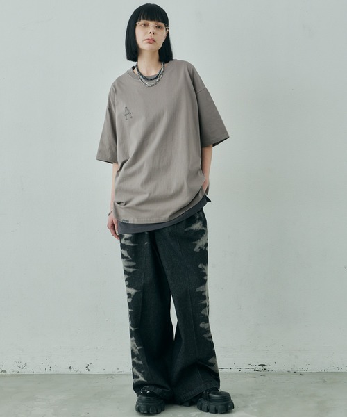 AIVER（アイバー）の「AIVER　A刺繍S/S TEE（Tシャツ/カットソー・メンズ・ホワイト/アッシュグレー/ブラック・SMALL/MEDIUM/LARGE）」の17枚目の写真