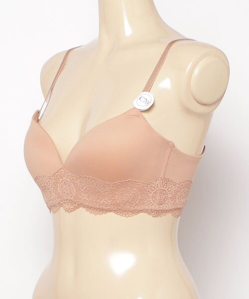 Dolce Fiora（ドルチェフィオラ）の「とろける様な肌触りが気持ちいい素材だから何度もつけたくなる『メローフィットブラジャー』（ブラジャー・レディース・モカ/グレー/ブラック・F65/E75/C70/C65/B75/B70/F75/F70/E70/E65/D75/D70/D65/C75）」の19枚目の写真