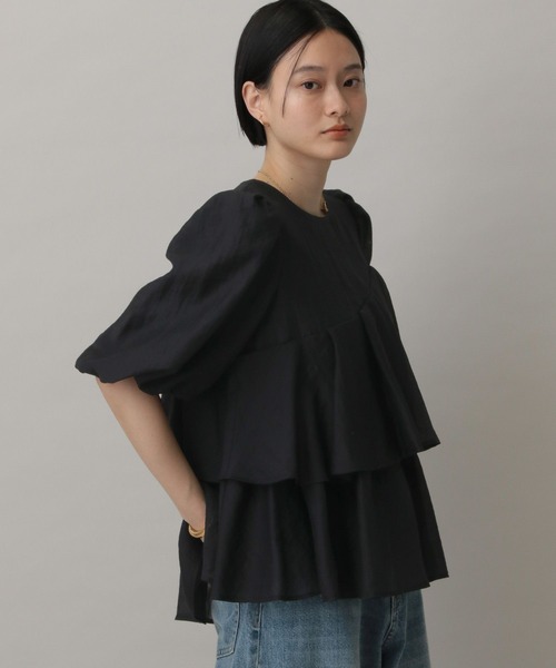 アパートバイ　アシメペプラムブラウス 楽天市場】【SALE／20%OFF】アシメペプラムブラウス A part by