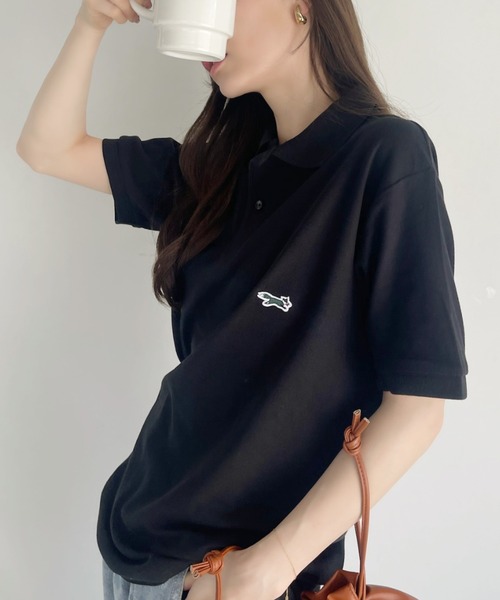 Ada.(エイダ)の「【 PENNEY'S / ぺニーズ 】 フォックス ポロシャツ THE FOX POLO SHIRTS(ポロシャツ・レディース・ネイビー/ブラック・XL/L/M)」の8枚目の写真