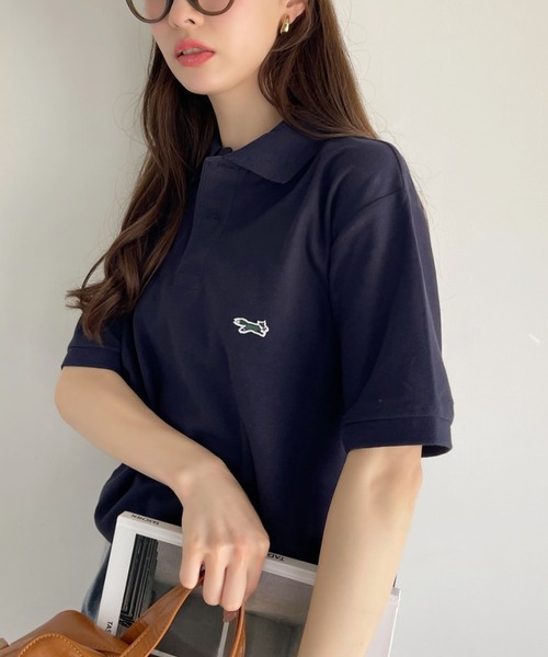 Ada.(エイダ)の「【 PENNEY'S / ぺニーズ 】 フォックス ポロシャツ THE FOX POLO SHIRTS(ポロシャツ・レディース・ネイビー/ブラック・XL/L/M)」の9枚目の写真