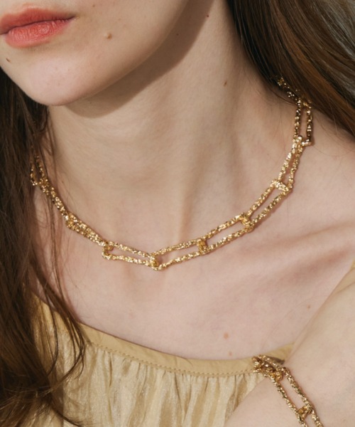 OUR LEGACY◆クロシェキャッチ ネックレス フライシェル Our Legacy - Crochet Catch Necklace Fly Shell