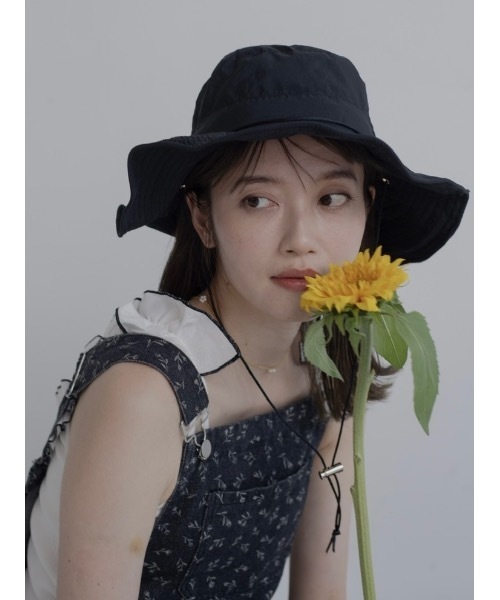 jumelle（ジュメロ）の「Horizon hat（ハット・レディース・ホワイト/ピンク/ブラック・FREE）」の3枚目の写真