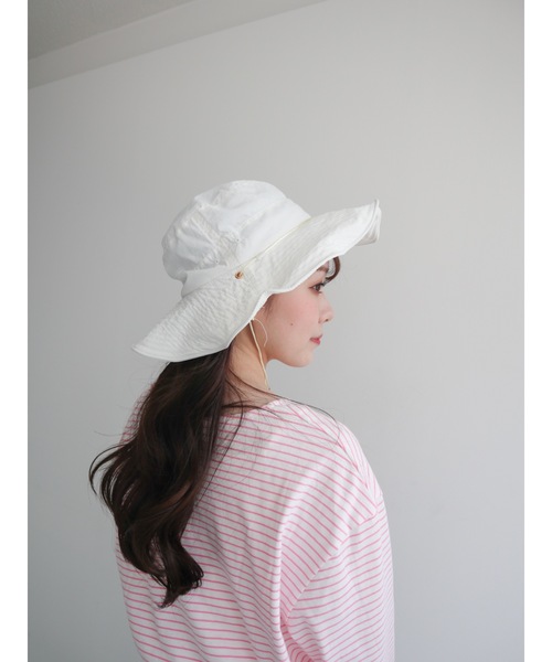 jumelle（ジュメロ）の「Horizon hat（ハット・レディース・ホワイト/ピンク/ブラック・FREE）」の11枚目の写真