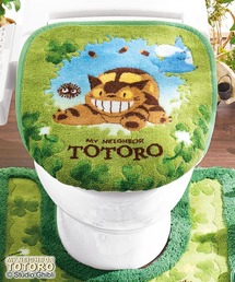 スタジオジブリ（スタジオジブリ）の「となりのととろ/魔女の宅急便　トイレマットシリーズ（フタカバー）（バス/トイレグッズ）」