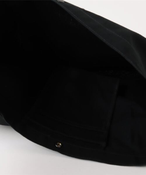 GREEN BOWL（グリーンボウル）の「グリーンボウル【GREEN BOWL】Newspaper Bag（ショルダーバッグ・レディース・ブラック/ナチュラル/ブラック系その他3/ブラック系その他2・FREE）」の12枚目の写真