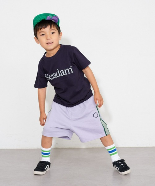 CIAOPANIC TYPY（チャオパニックティピー）の「【KIDS】ラインスウェットショーツ（スウェットパンツ・キッズ・グレー/パープル/スカイブルー・MEDIUM/LARGE/X-LARGE/XX-LARGE/SMALL）」の19枚目の写真