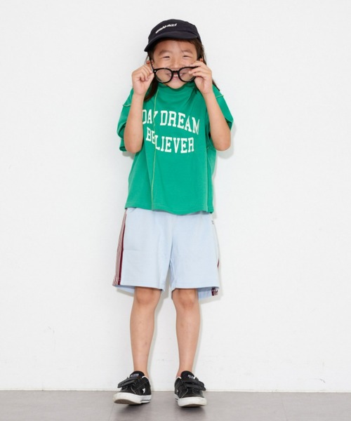 CIAOPANIC TYPY（チャオパニックティピー）の「【KIDS】ラインスウェットショーツ（スウェットパンツ・キッズ・グレー/パープル/スカイブルー・MEDIUM/LARGE/X-LARGE/XX-LARGE/SMALL）」の15枚目の写真