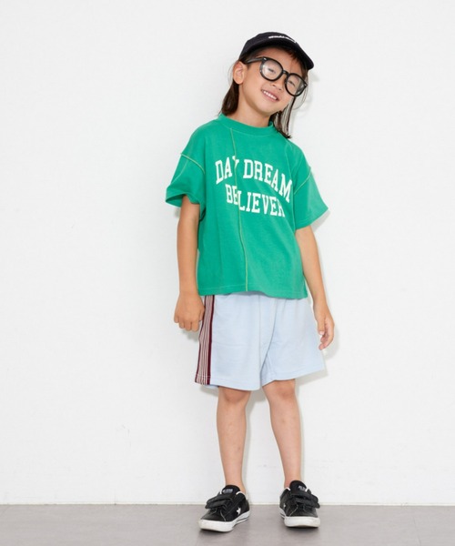 CIAOPANIC TYPY（チャオパニックティピー）の「【KIDS】ラインスウェットショーツ（スウェットパンツ・キッズ・グレー/パープル/スカイブルー・MEDIUM/LARGE/X-LARGE/XX-LARGE/SMALL）」の16枚目の写真