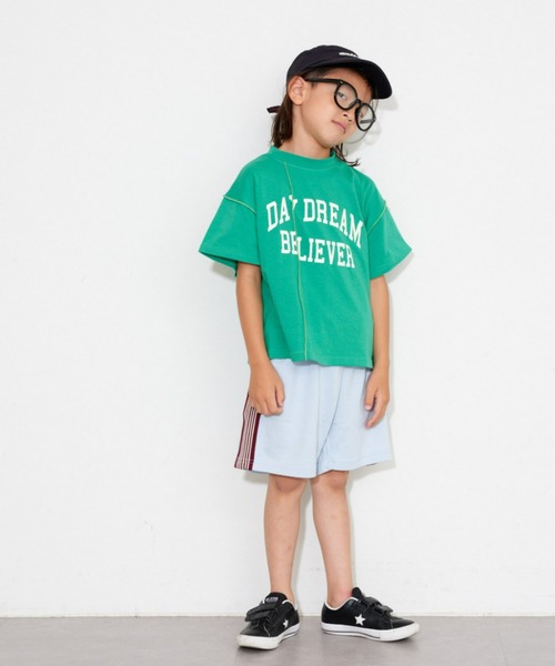 CIAOPANIC TYPY（チャオパニックティピー）の「【KIDS】ラインスウェットショーツ（スウェットパンツ・キッズ・グレー/パープル/スカイブルー・MEDIUM/LARGE/X-LARGE/XX-LARGE/SMALL）」の18枚目の写真