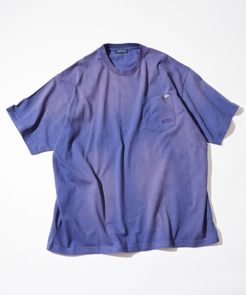 セール】NAUTICA/ノーティカ Garment Dyed Hidden Logo S/S PKT