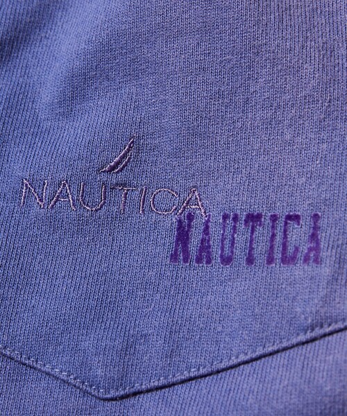 NAUTICA（ノーティカ）の「NAUTICA/ノーティカ Garment Dyed Hidden Logo S/S PKT Tee/ガーメントダイ ヒドゥンロゴ ショーツ ポケットTシャツ（Tシャツ/カットソー・メンズ・ブラウン/チャコールグレー/パープル/ネイビー・X-LARGE/LARGE/MEDIUM/SMALL）」の10枚目の写真