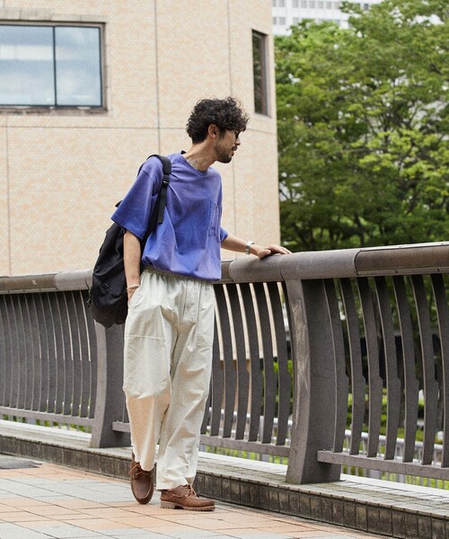 NAUTICA（ノーティカ）の「NAUTICA/ノーティカ Garment Dyed Hidden Logo S/S PKT Tee/ガーメントダイ ヒドゥンロゴ ショーツ ポケットTシャツ（Tシャツ/カットソー・メンズ・ブラウン/チャコールグレー/パープル/ネイビー・X-LARGE/LARGE/MEDIUM/SMALL）」の17枚目の写真