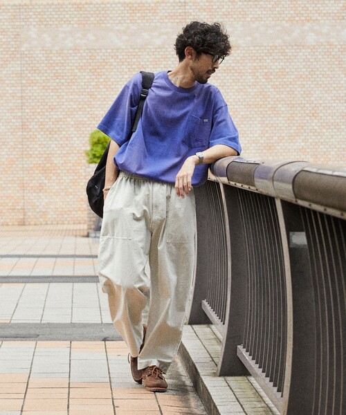 NAUTICA（ノーティカ）の「NAUTICA/ノーティカ Garment Dyed Hidden Logo S/S PKT Tee/ガーメントダイ ヒドゥンロゴ ショーツ ポケットTシャツ（Tシャツ/カットソー・メンズ・ブラウン/チャコールグレー/パープル/ネイビー・X-LARGE/LARGE/MEDIUM/SMALL）」の18枚目の写真