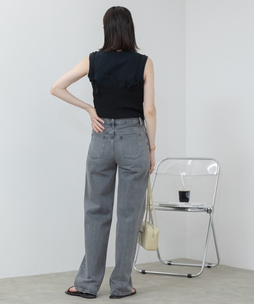 HEILIS（ヘイリス）の「チュールドッキングビスチェ/ラメ パール フリル（キャミソール・レディース・ブラック系その他/ブラック/グレー系その他・FREE）」の17枚目の写真