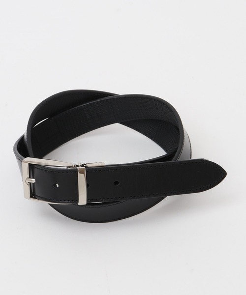 CROWDED CLOSET（クラウデッドクローゼット）の「牛革リバーシブルベルト（ベルト・メンズ・ブラック/ブラウン・FREE）」の2枚目の写真