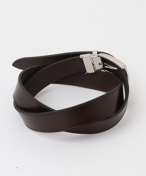 CROWDED CLOSET（クラウデッドクローゼット）の「牛革リバーシブルベルト（ベルト・メンズ・ブラック/ブラウン・FREE）」の5枚目の写真