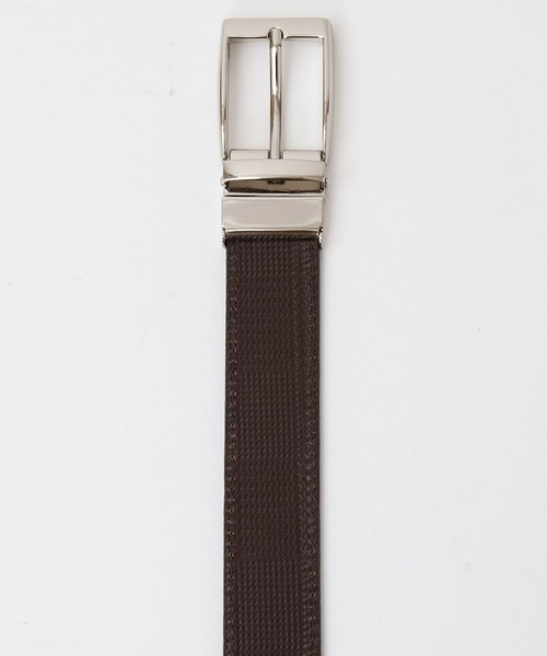 CROWDED CLOSET（クラウデッドクローゼット）の「牛革リバーシブルベルト（ベルト・メンズ・ブラック/ブラウン・FREE）」の6枚目の写真