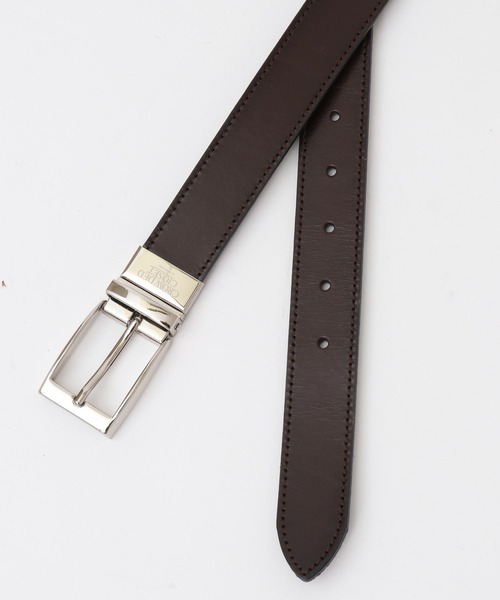 CROWDED CLOSET（クラウデッドクローゼット）の「牛革リバーシブルベルト（ベルト・メンズ・ブラック/ブラウン・FREE）」の7枚目の写真