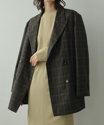 【新品】anuke Oversize Double Jacket anuke Oversize Double Jacket ネイビー サイズ36