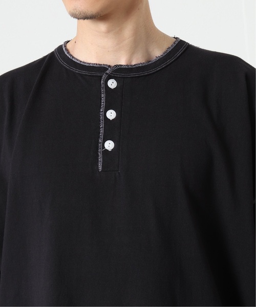 【新品】JOURNAL STANDARD ヘンリーネックカットソー Healthknit × JOURNAL STANDARD / 別注 ヘンリーネック L/S T