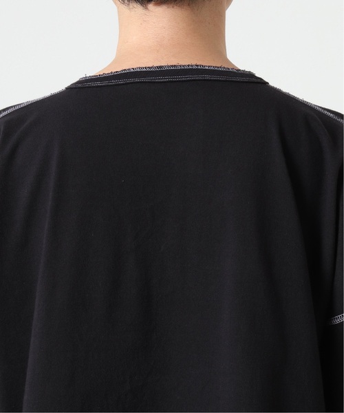 Healthknit(ヘルスニット)の「Healthknit × JOURNAL STANDARD / 別注 ヘンリーネックTシャツ(Tシャツ/カットソー・メンズ・ブラック系その他/グレー/ホワイト・SMALL/LARGE/MEDIUM)」の20枚目の写真