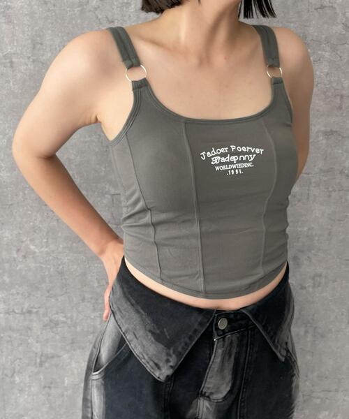 dispark（ディスパーク）の「DISPARK/クロップドロゴリングタンク